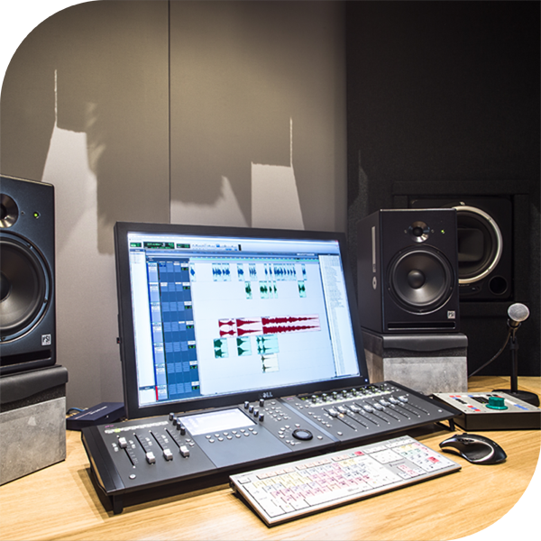 Opnamestudio in Brugge Opnamestudio in Brugge